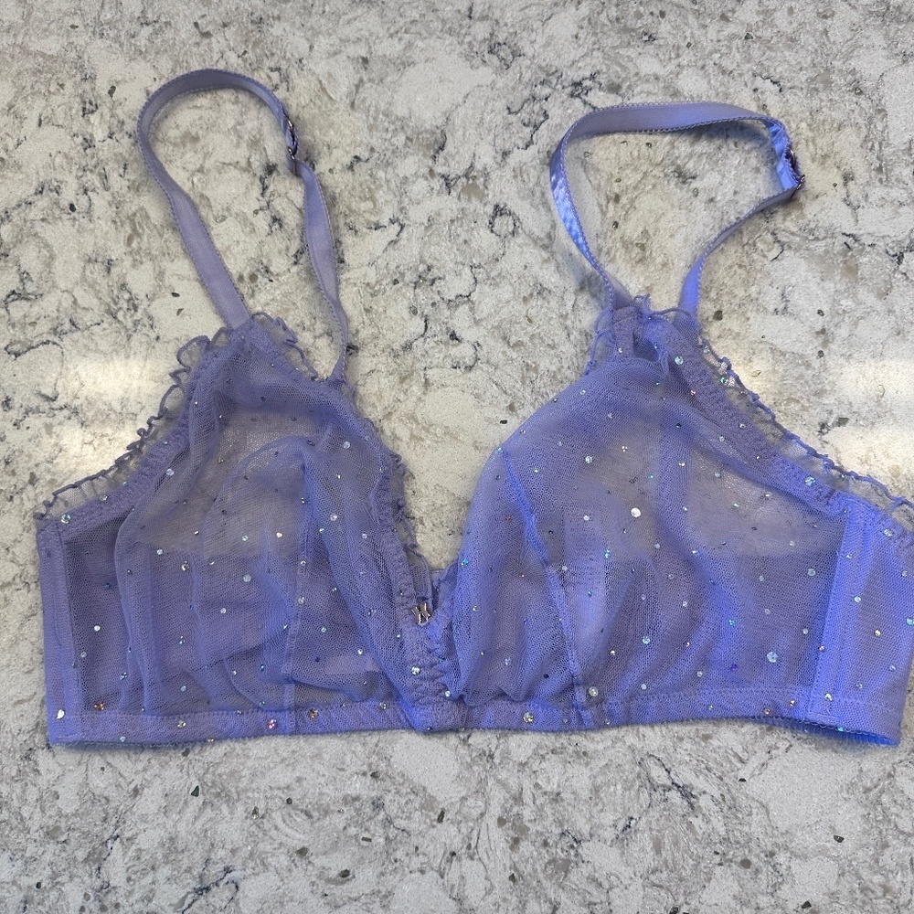 Savage‎ X Lilac lace 2X bra